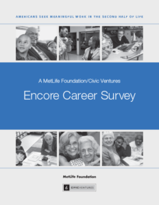 Encore Career Survey Report Cover