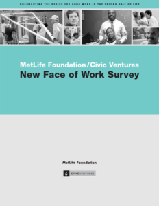 new face of work survey report cover