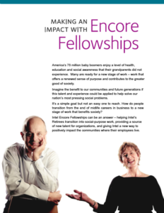 Encore Fellows Brochure Cover