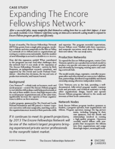Expanding the Fellowships Network