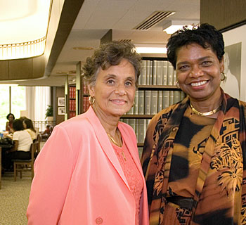 Marilyn Gaston and Gayle Porter