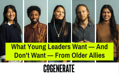 Event Recording: What Young Leaders Want – And Don’t Want – From Older Allies