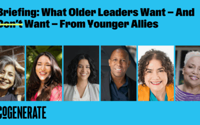 Event Recording: What Older Leaders Want — And Don’t Want — From Younger Allies