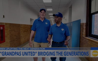 Volunteer grandpas help bridge generations of men