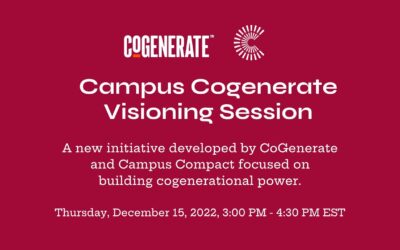 Campus Cogenerate Visioning Session
