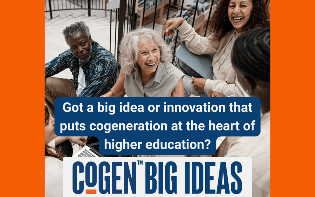 Reimagining Higher Education Together: The CoGen Big Ideas Challenge