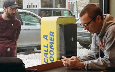A ‘Zoomer-to-Boomer’ Pay Phone Hotline Gets Two Generations Chatting
