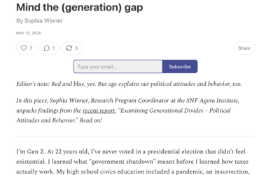 Mind the (generation) gap