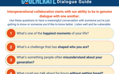 CoGenerate Intergenerational Dialogue Guide
