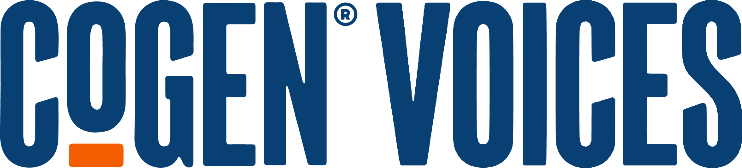 CoGen Voices wordmark